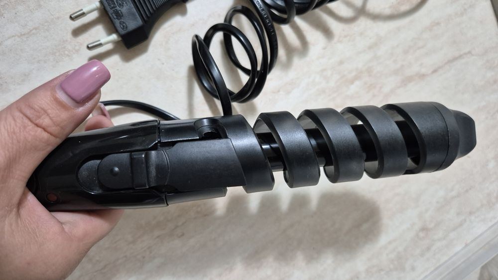 Маша за коса-спираловидна