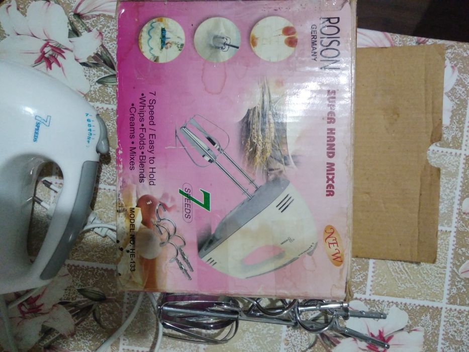 Миксер в рабочем состоянии!