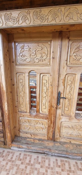 Vand ușa dubla din lemn masiv