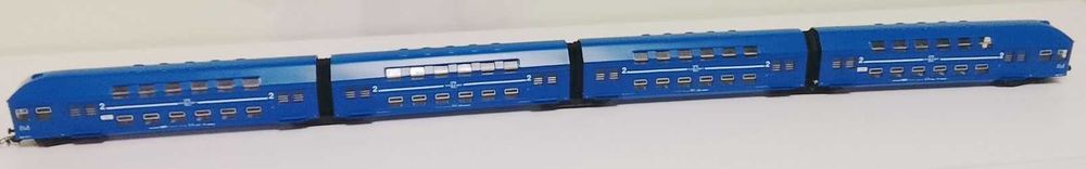 macheta Rama vagoane etajate CFR H0 1:87 SCHICHT