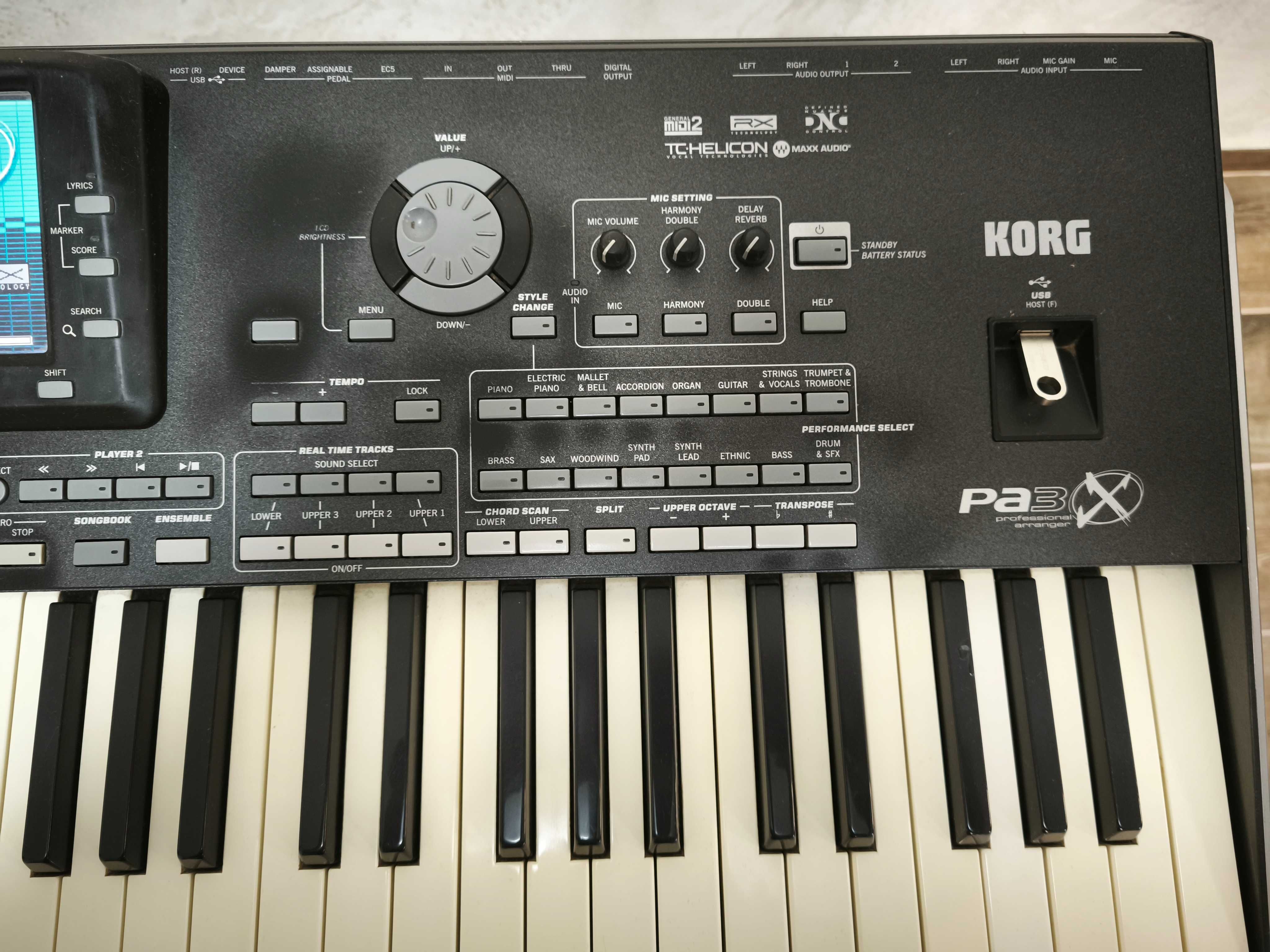 Синтезатор Korg pa3x