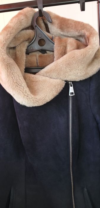 Дублёнка облегченная, натуральная овчина