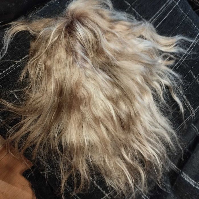 Екстеншъни, екстейшън русо 100% естествена коса на корда, перука