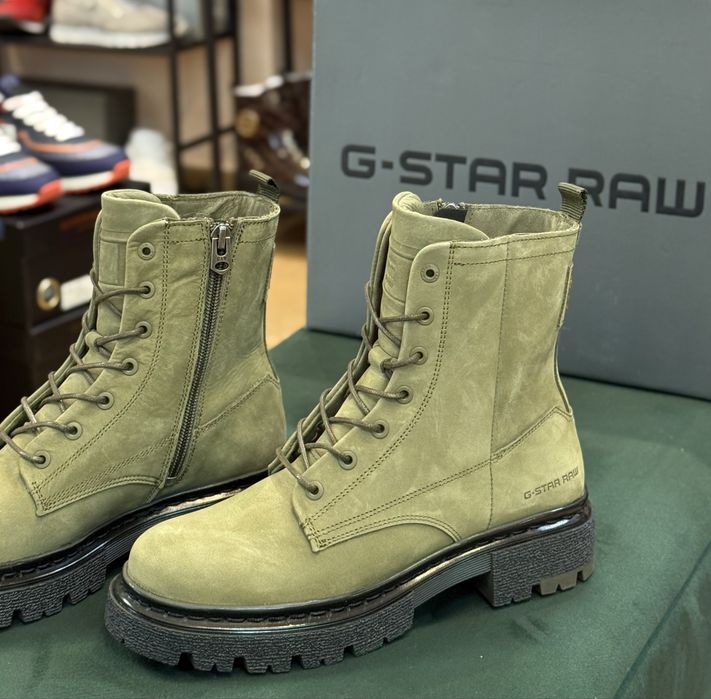 Дамски боти G-Star olive