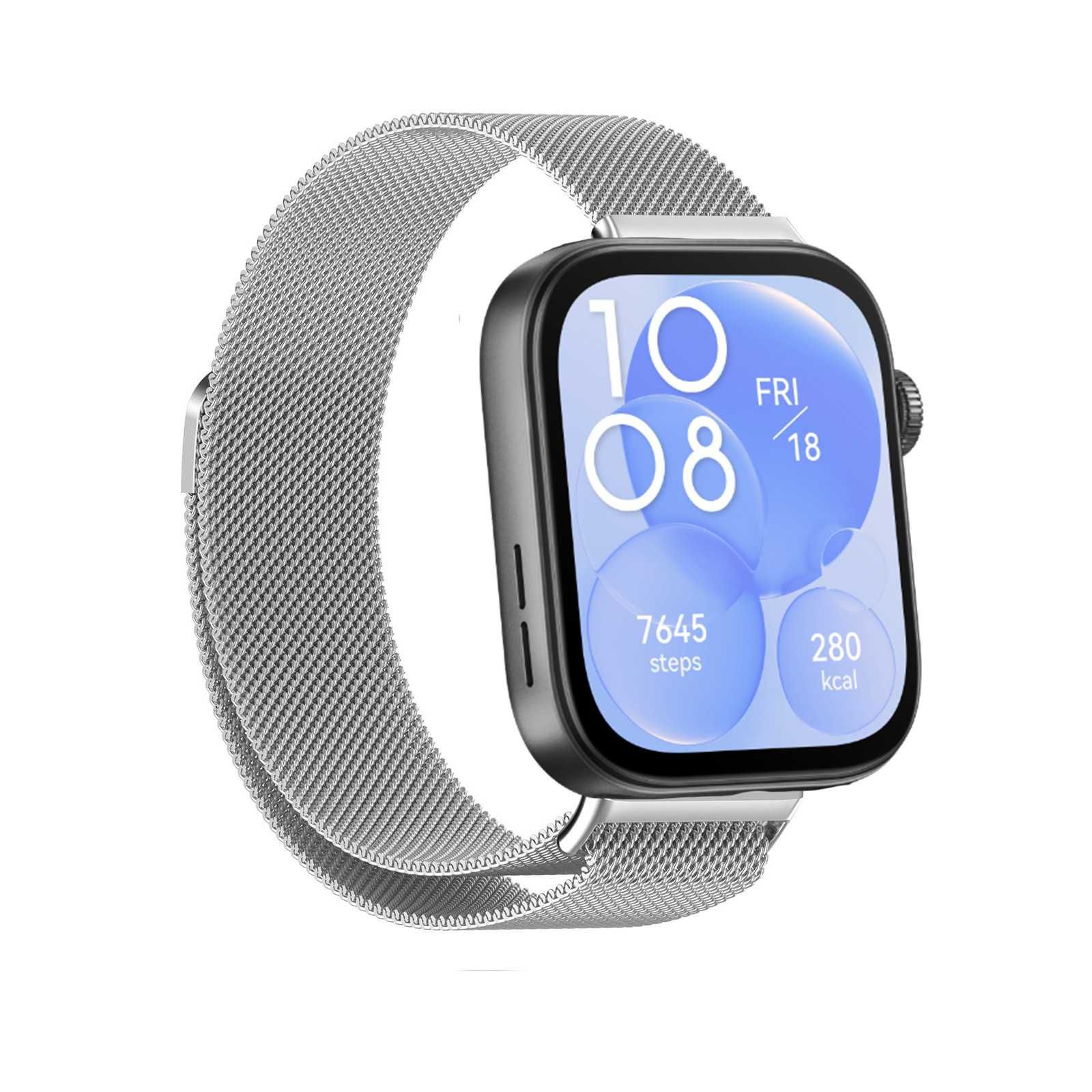 Метални каишки за смарт часовник Huawei Fit 3 смарт гривна Хуавей Фит