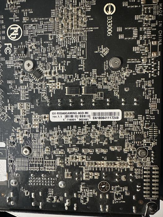 Vand placa video rx580 8gb