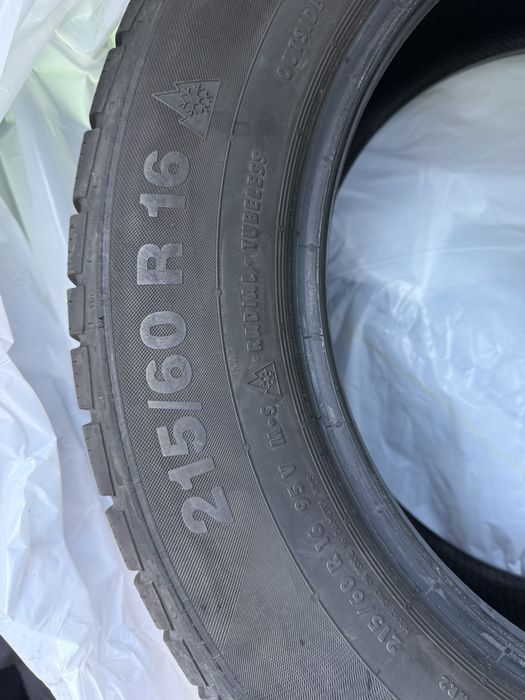 SET 2 Anvelope larna 215/60 R16 Continental, Second Hand