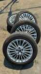 Vand jante r18 si anvelope iarna original audi