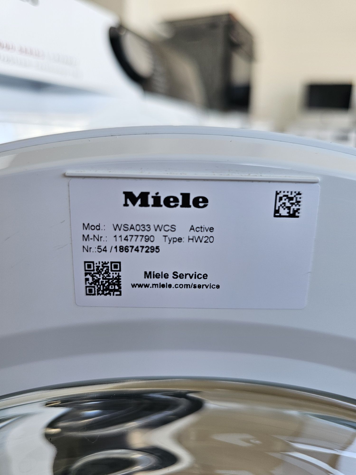 Пералня Míele W1 Active