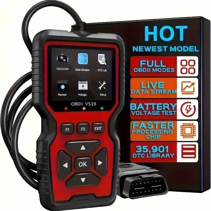 Instrument de diagnosticare OBD2 auto, cititor de coduri