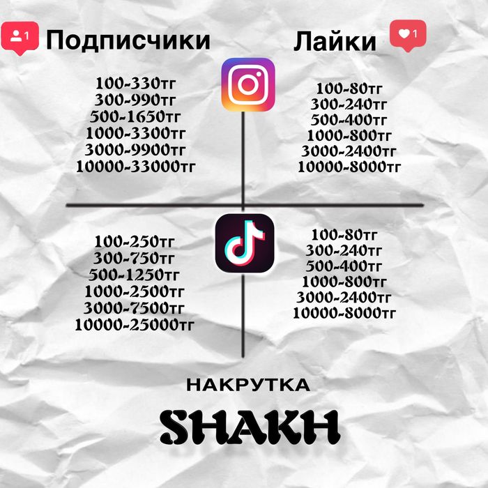 Накрутка подписчика лайка просмотра