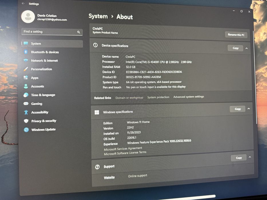 Calculator Desktop PC Gaming Powered by Asus + Monitor Acer 60hz