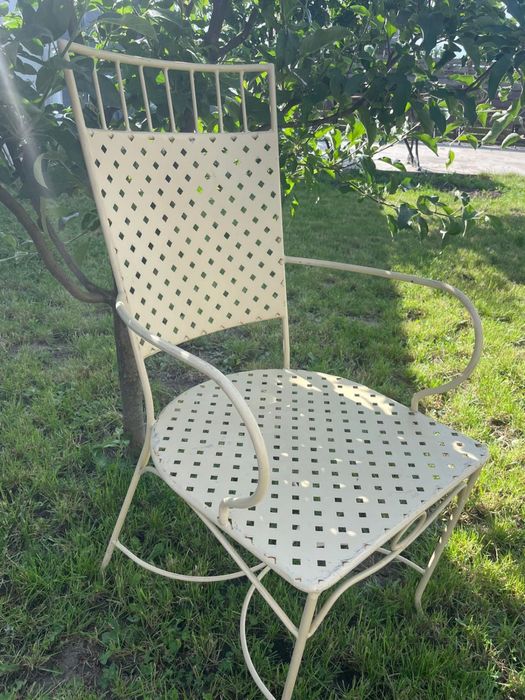 Scaun terasa ,metalic