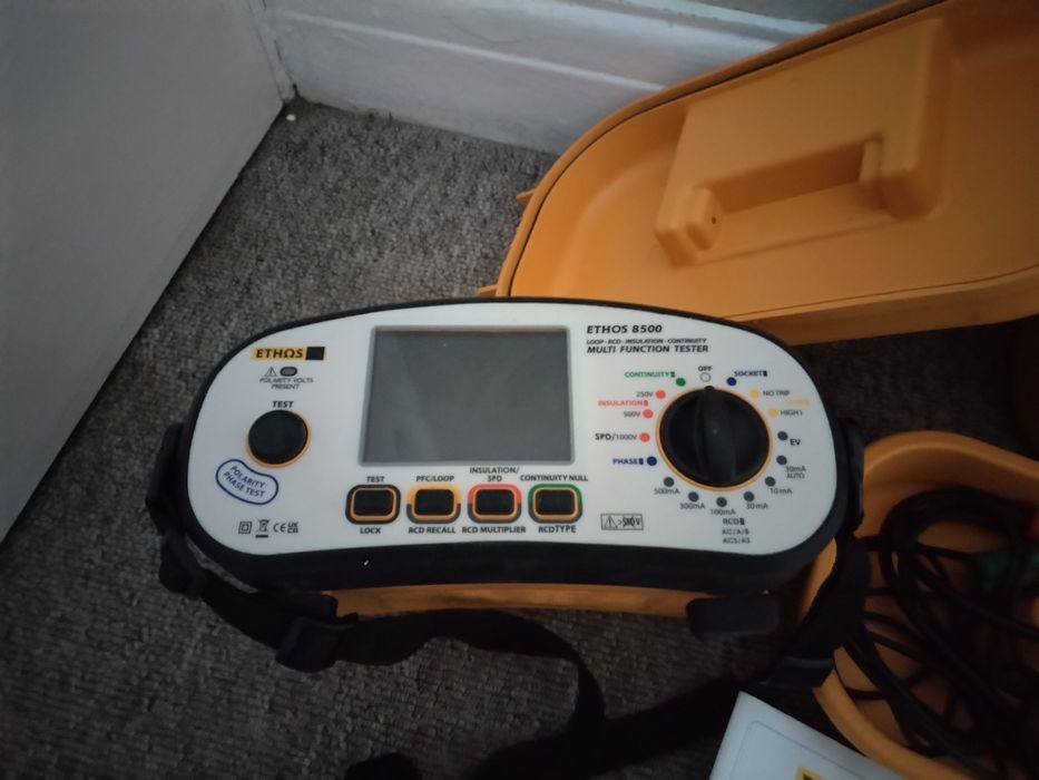 Tester multifuncţional instalare – Ethos 8500 (18th Edition) în stare