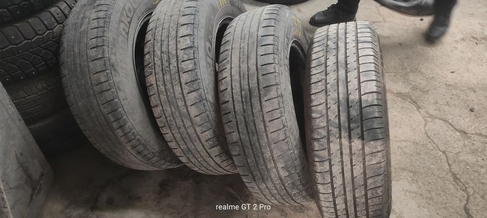 Продам заводские железные диски с шинами от Кобальт на R14.