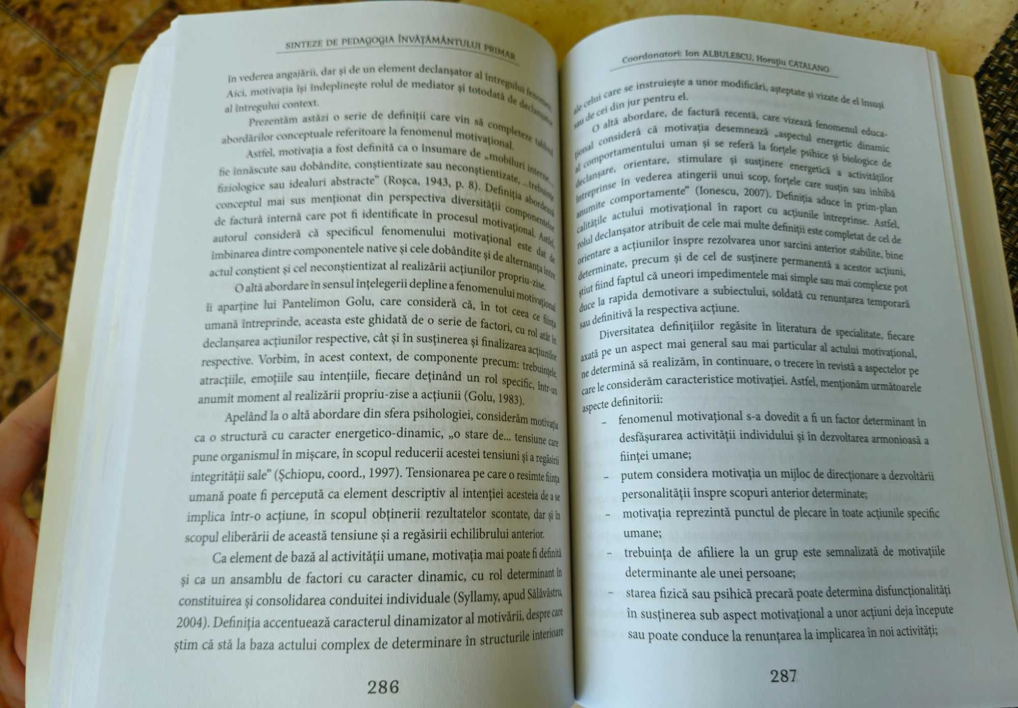 Sinteze de pedagogia învățământului primar