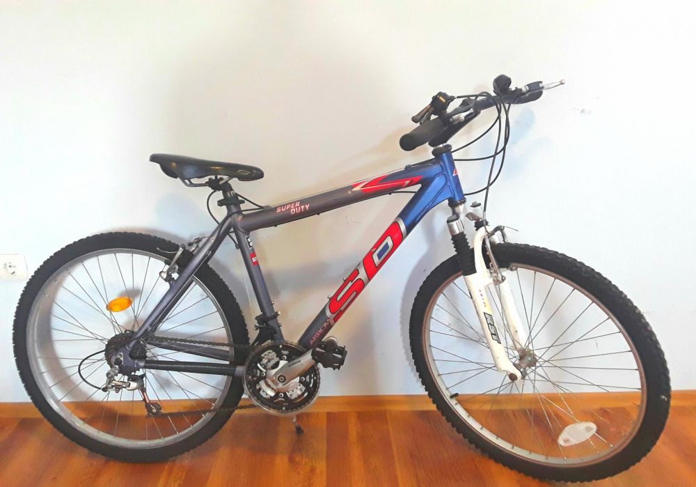 Bicicleta MTB SD cadru din ALUMINIU, Roti 26 - STARE F BUNA - 550 Lei