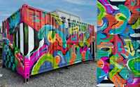 Graffiti, picturi murale, street art, lettering
