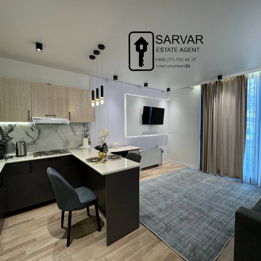 1-комн. в Besh Chinor, 30м², с арендатором, 1/2/14, Махтумкули