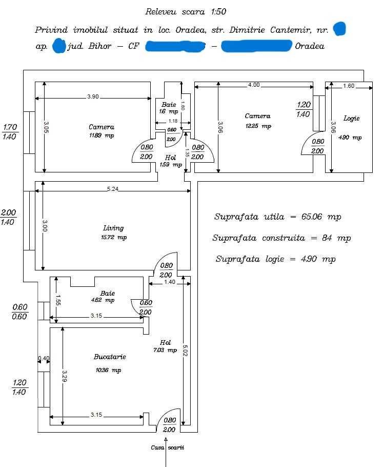 Ap. 3 camere Blocul Cicero, imediat ocupabil