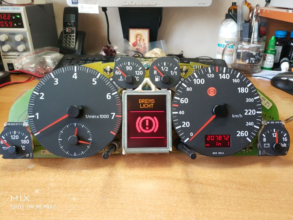 Чисто нов дисплей Full fis за audi a4 (96-97),a8 d2