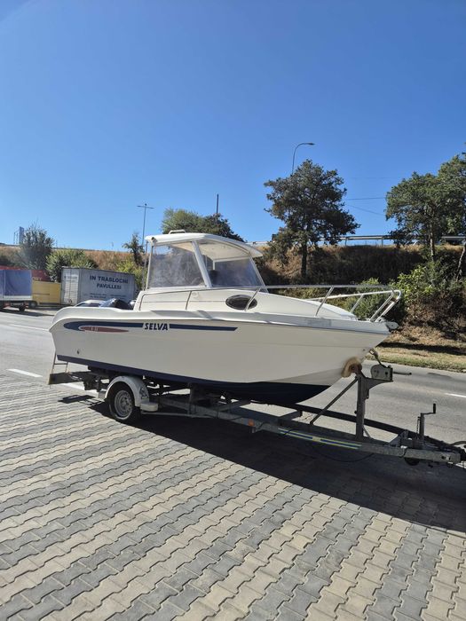 Barca Selva f55 cu motor si peridoc