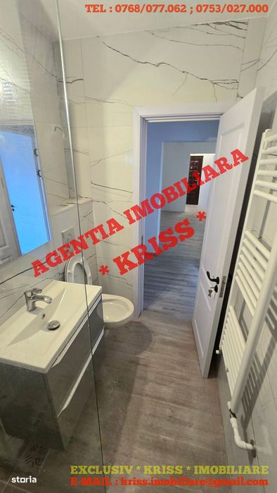 NOU! Apartament 2 Camere SEMICENTRAL Confort 1 Etaj 1 Renovat Liber