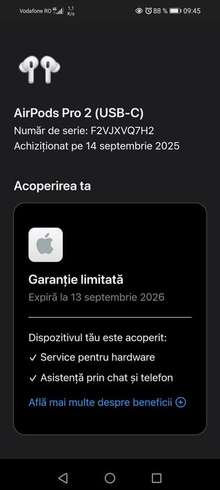 Airpods Pro 2 USB-C / Noi cu bon