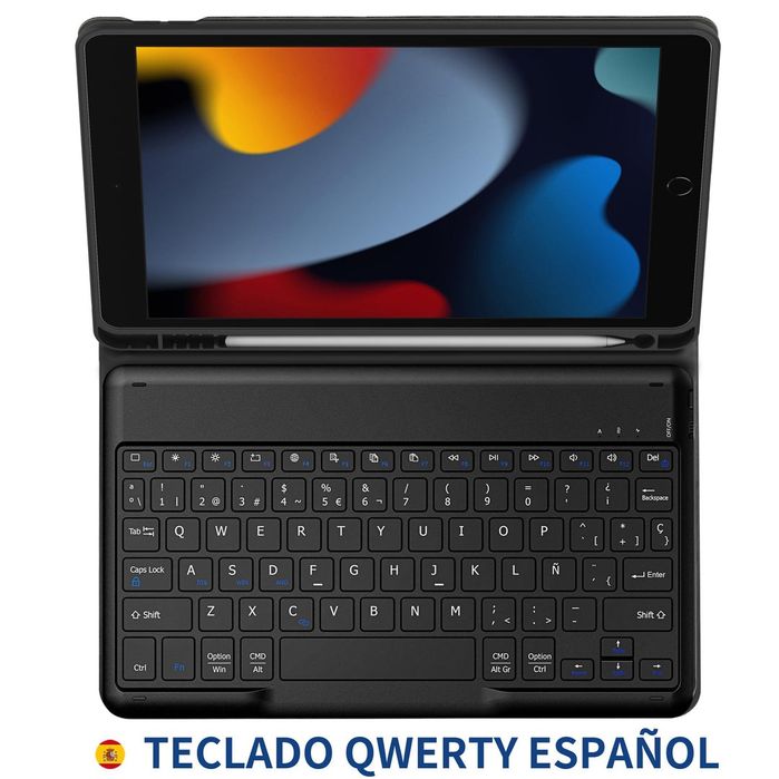 Husa cu tastatura bluetooth iPad 9th 8th 7th generation - Brasov