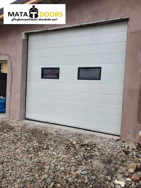 Usa L4xH3 gri.Usi sectionale/rezidentiale/industriale/hale/garaj