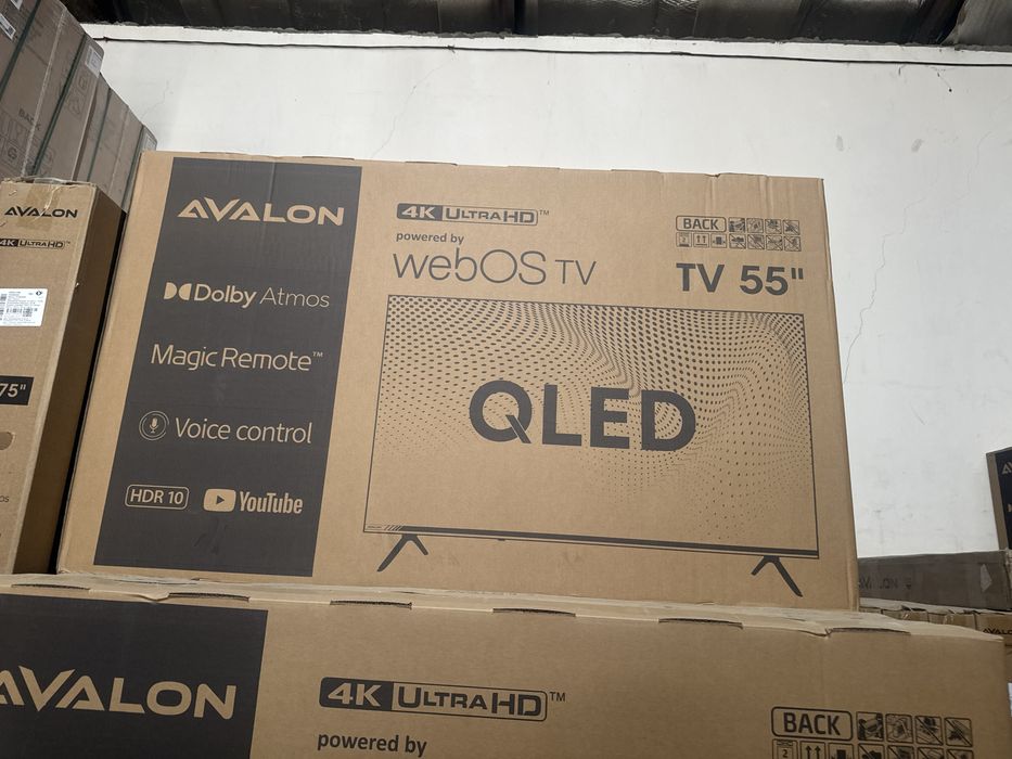Телевизор Авалон 32-85 дйум 4к ultraHD WeboS