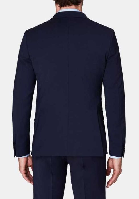 Sacou blazer slim 48 M de lux Oscar Jacobson lana super 130's royal