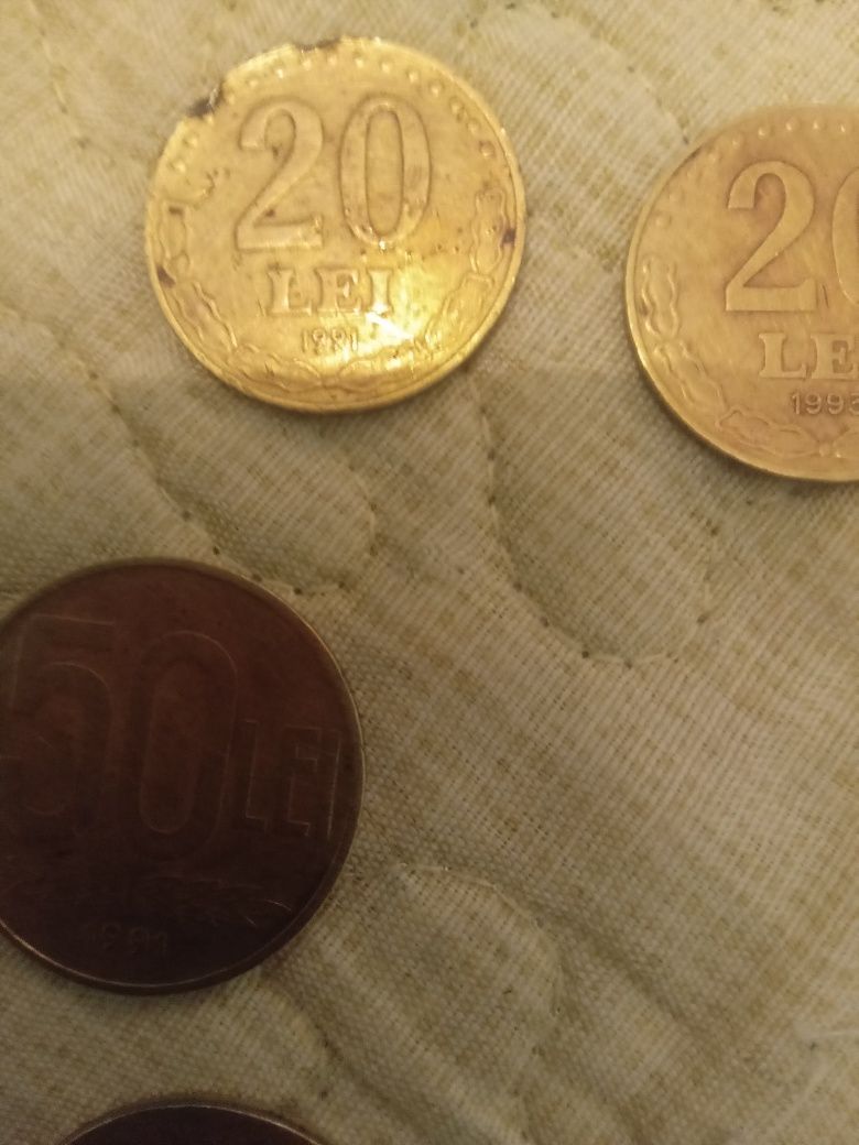 Vând monezi 1991 1992 pret acetabil
