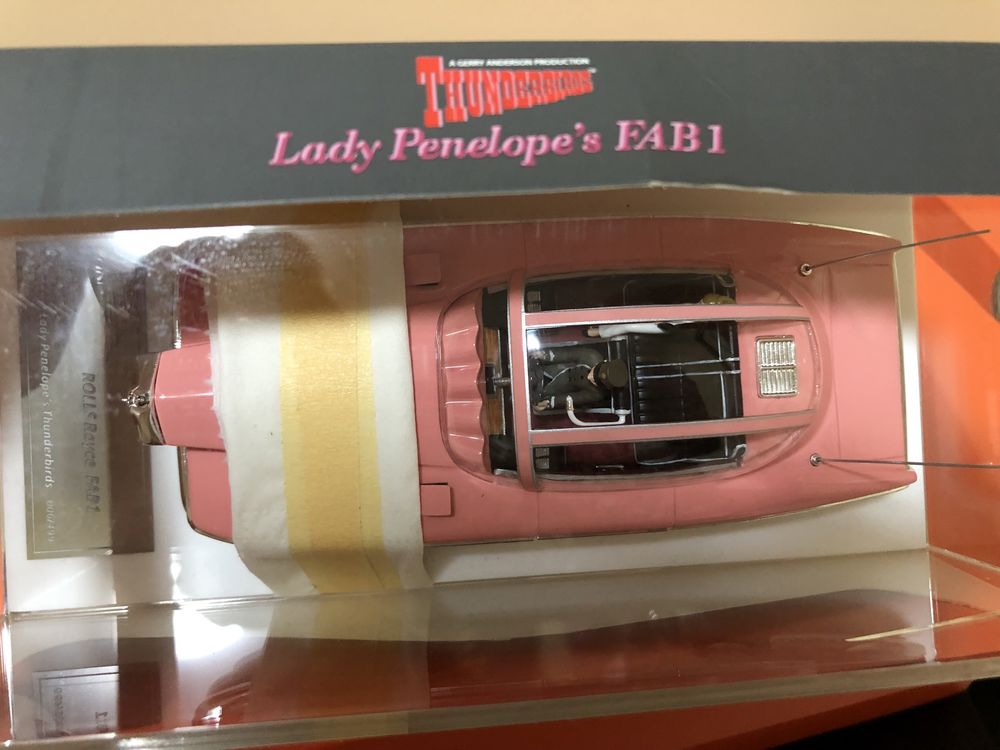 Колекционерски Rolls Royce Fab1 Lady Penelope’s Thunderbirds