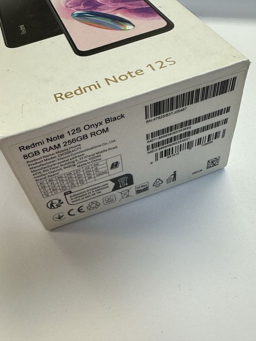Redmi Note 12 S - 256 GB Memorie 8 RAM - Liber de Retea