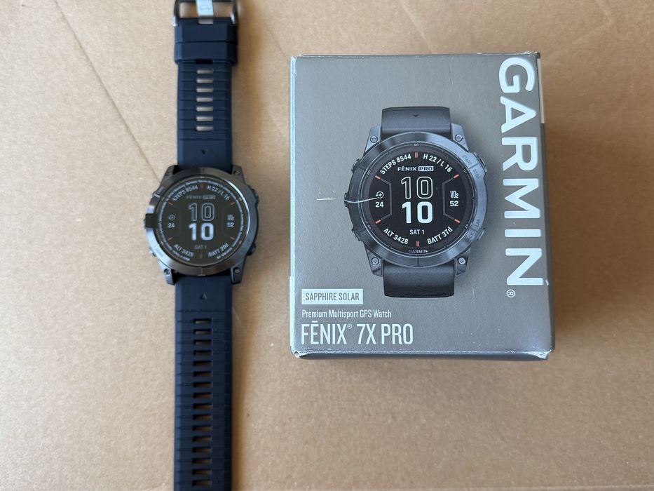 Garmin Garmin Fenix 7x Pro Solar Sapphire Titanium 51mm Нов