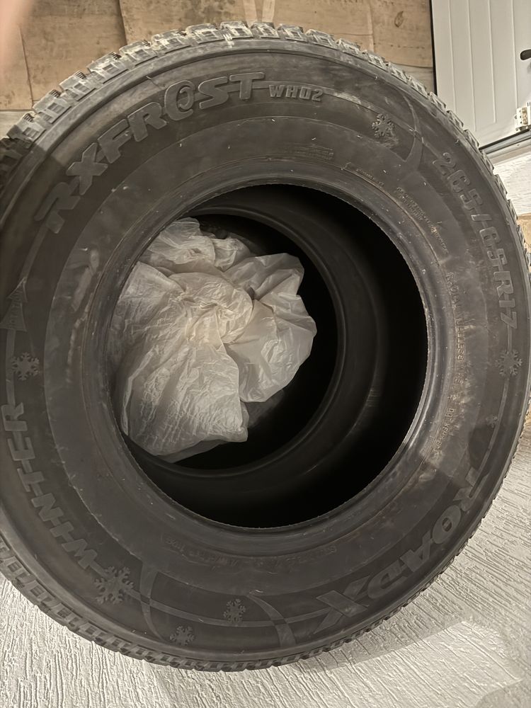 Шины зимние размеры 265/65/17