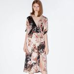 ZARA сатенирана рокля р-р С