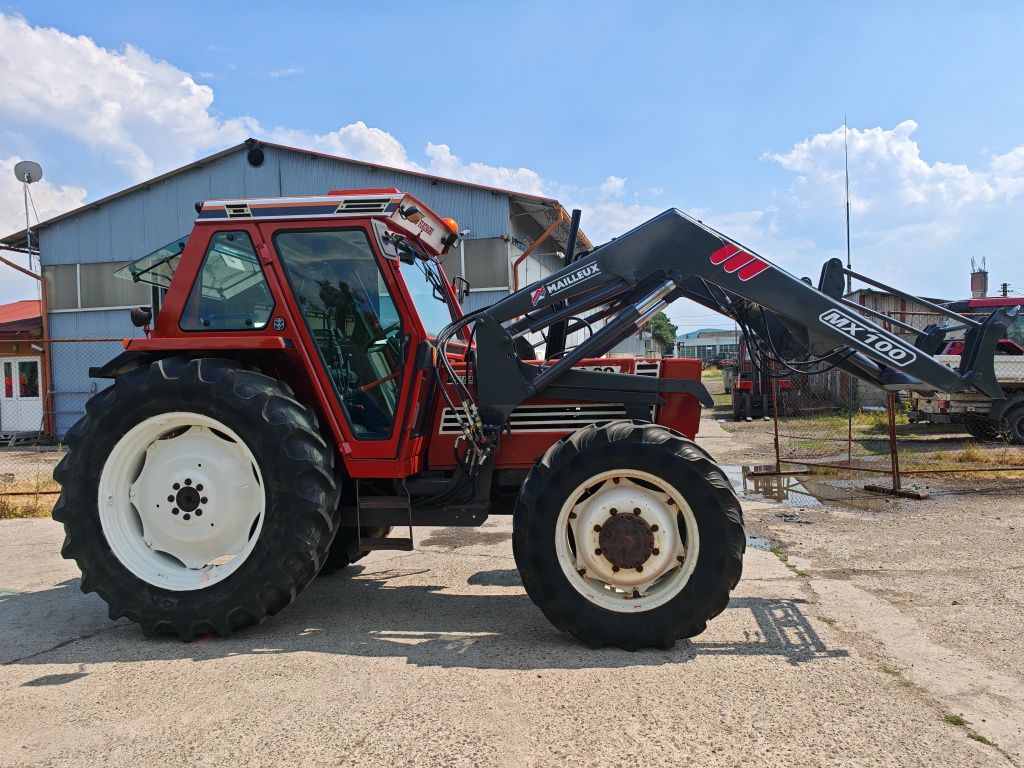 Tractor Fiat 100-90 cu incarcator frontal Mailleux