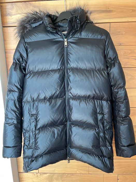 Черно пухено яке с гъши пух L’arcangelo