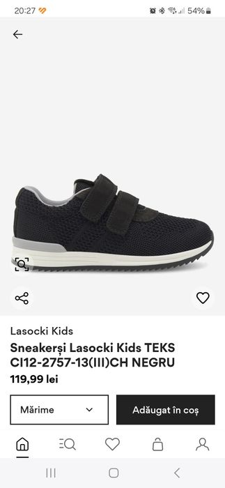 Sneakersi Lasocki băieți mărimea 30