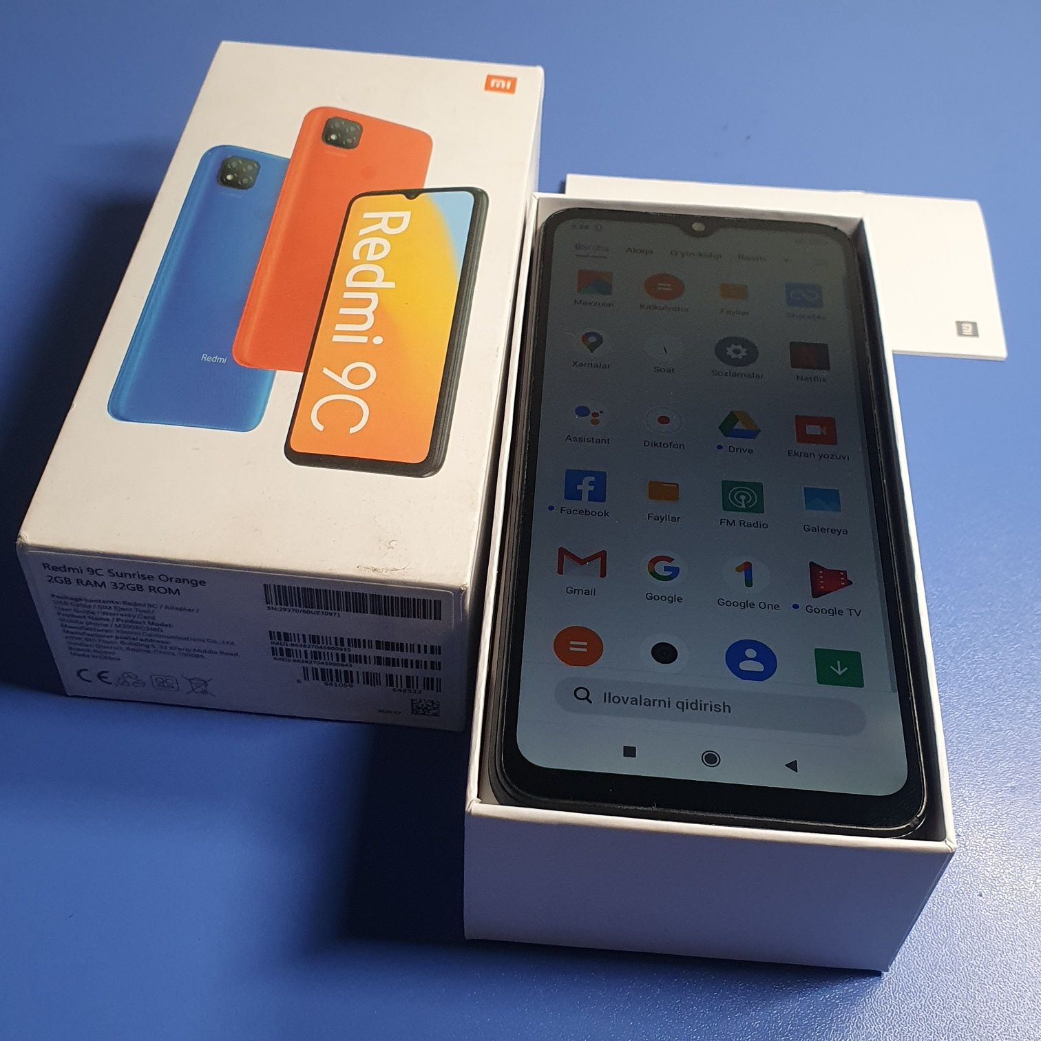 Redmi 9C NFC sotiladi Black