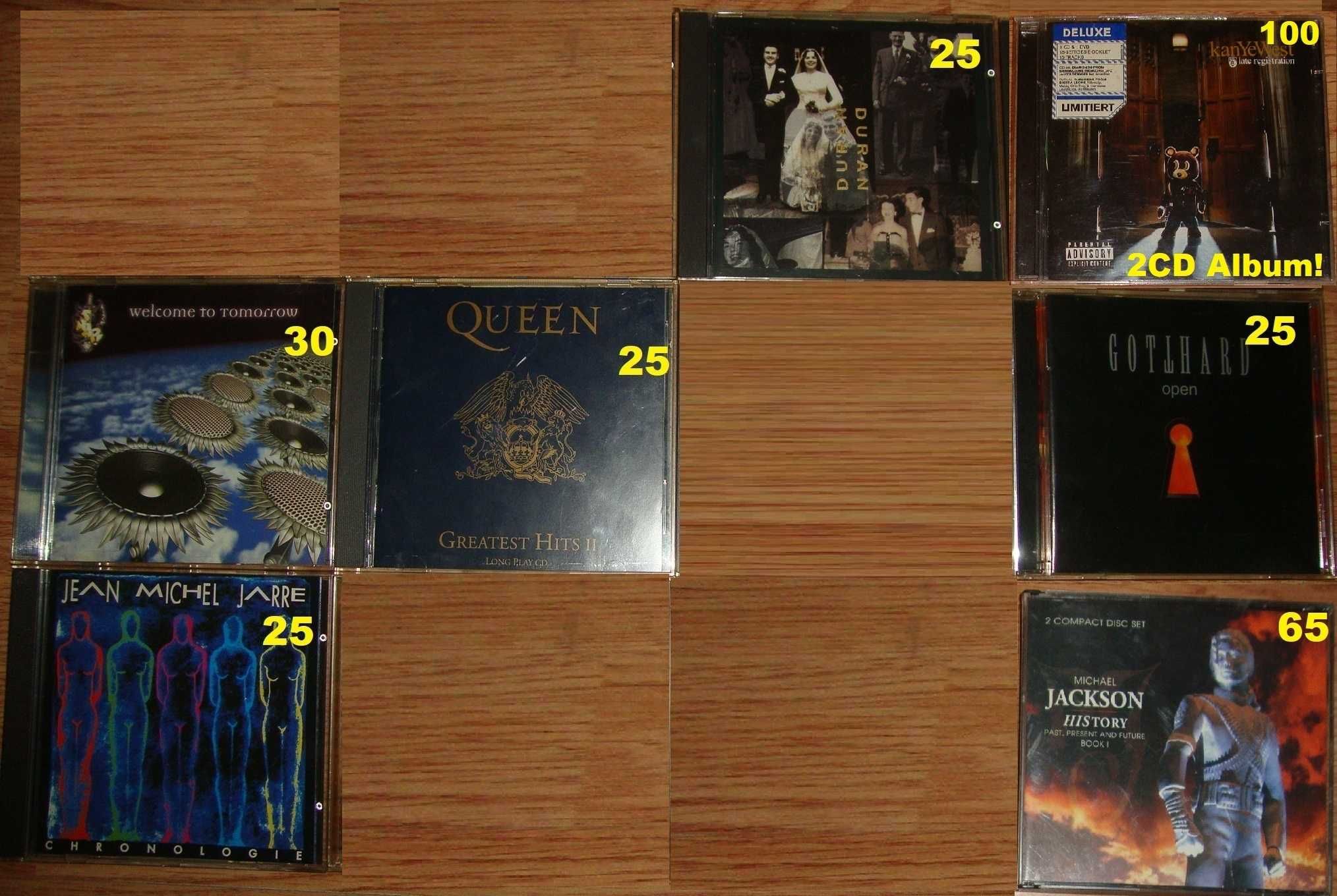 Cd'uri Vintage cu muzica Rock, Pop si Hip Hop