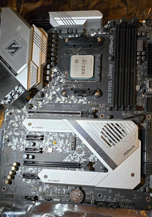 Ryzen 7 5700x ,x570 Asrock Steel Legend ,32gb 3200 cl16 G.Skill Ripjaw