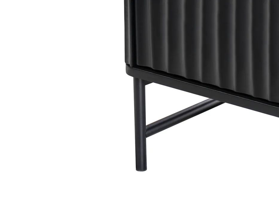 NOU Comodă tv "GLASTONBURY", mormoroptik, 140cm