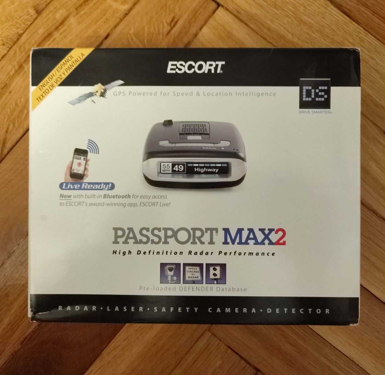 Detector radar Escort Max Escort Max 2 GPS bluetooth in cutie autolear