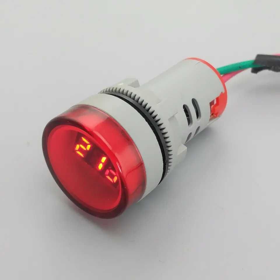 LED Волтметър - пилотна светлина -светлинен индикатор