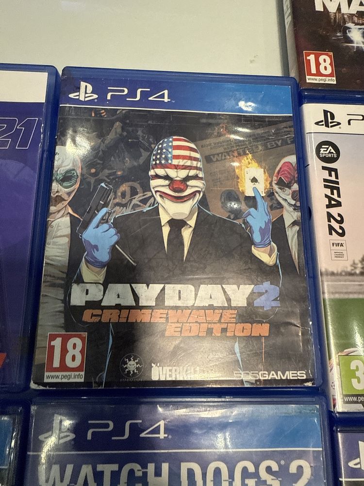 Продавам видео игри за PS4 и PS5