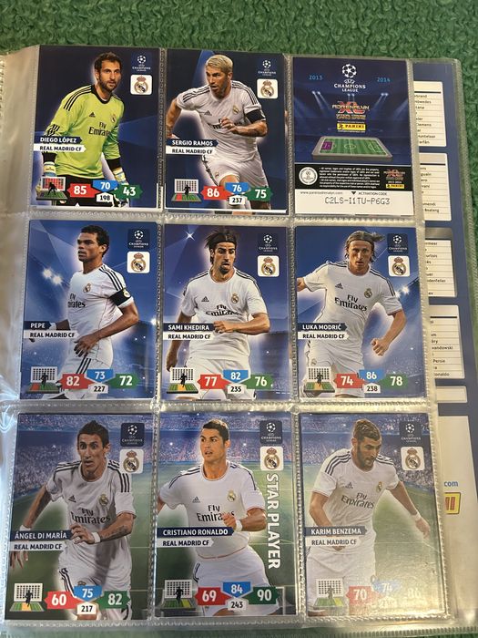 Carduri Panini Uefa Champions League 2013-2014