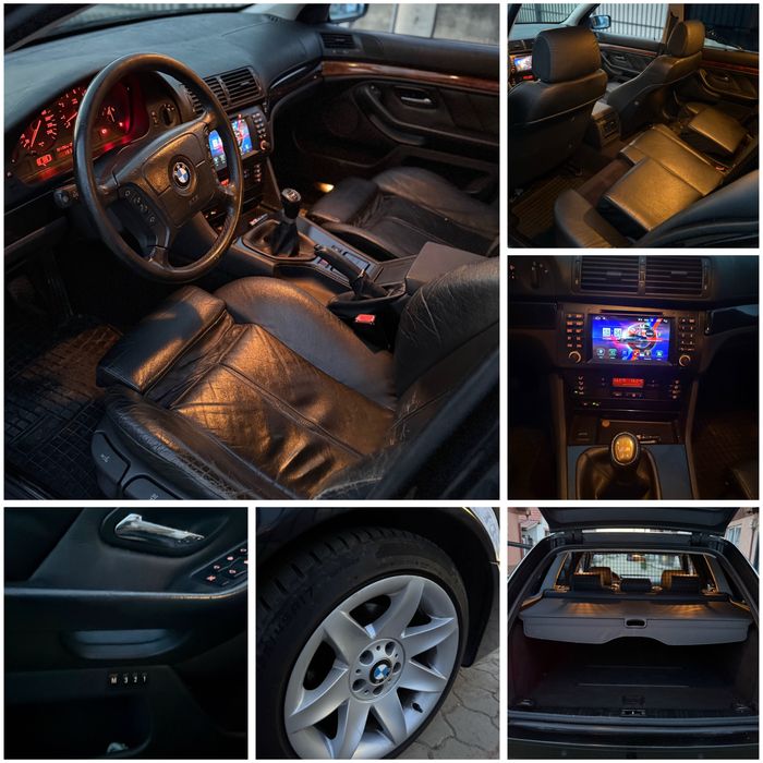 Bmw 520i E39 Touring Facelift Piele/Navi/Angel eyes